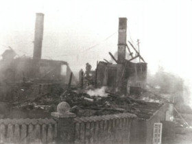 1929 - Hauptgeb. nach dem brannt